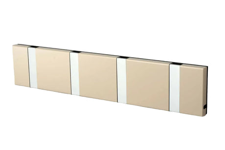 KNAX knagerække med fire knager fra LoCa - Latte / Grå knager - Jacobsen Plus