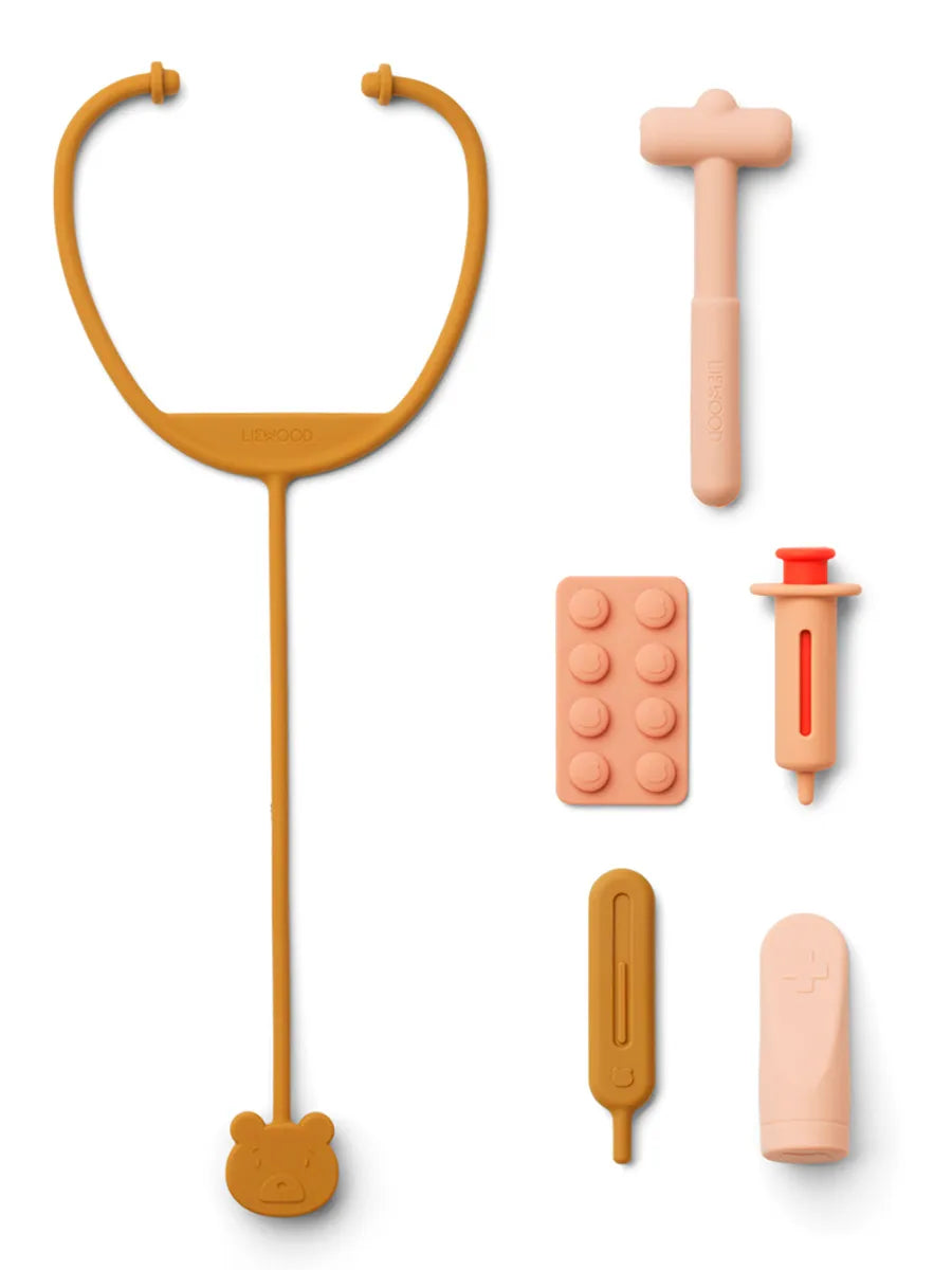 Lennart Lægesæt, rose multi mix fra Liewood - 1 - Jacobsen Plus