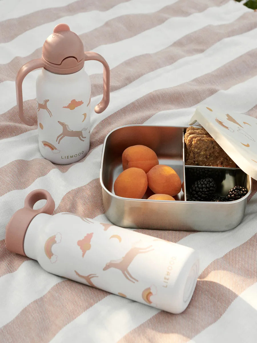 Kimmie Water Bottle 250 ml, dream/ecru fra Liewood - 2 - Jacobsen Plus