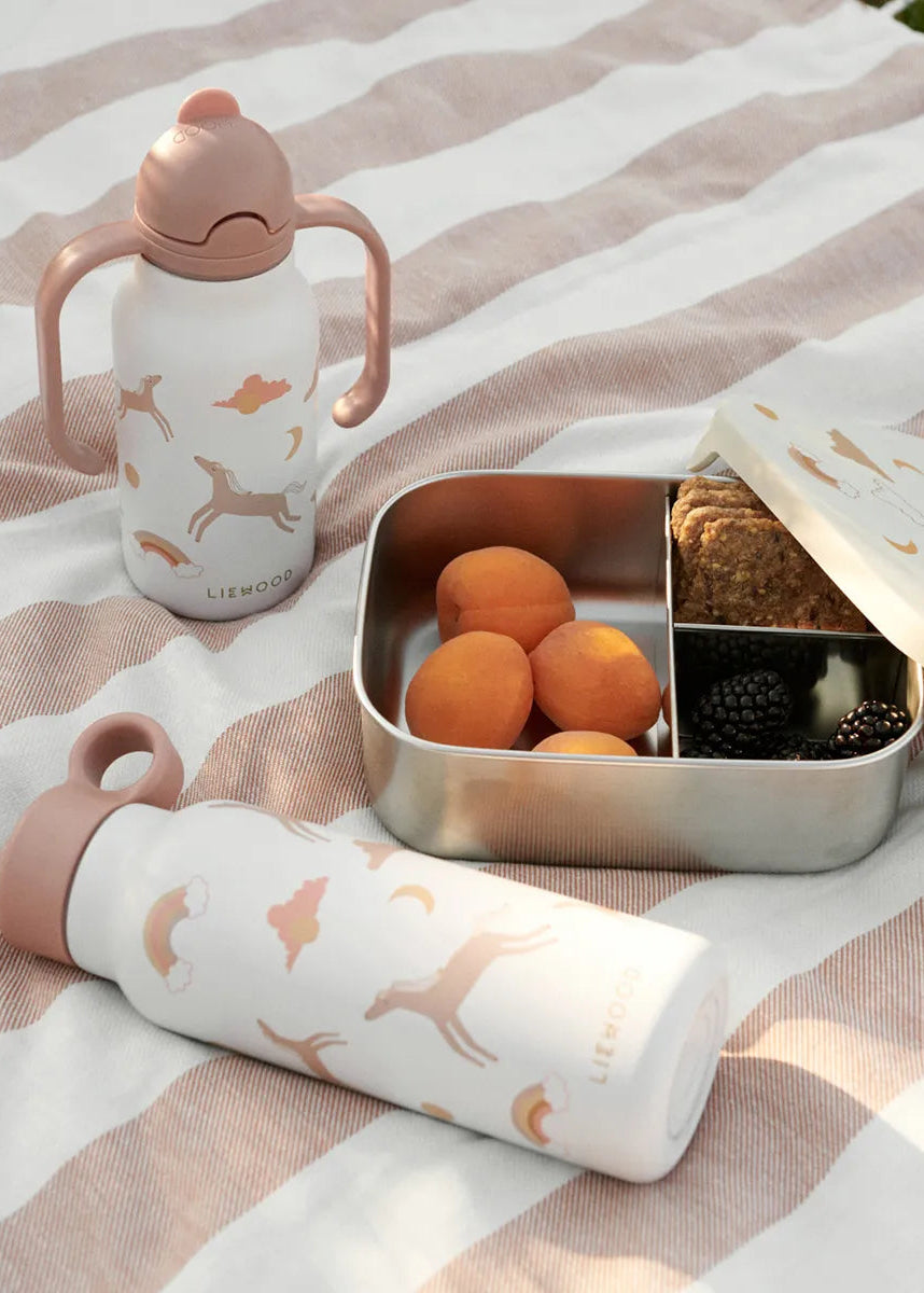 Falk Water Bottle 350 ml, dream/ecru fra Liewood - 2 - Jacobsen Plus