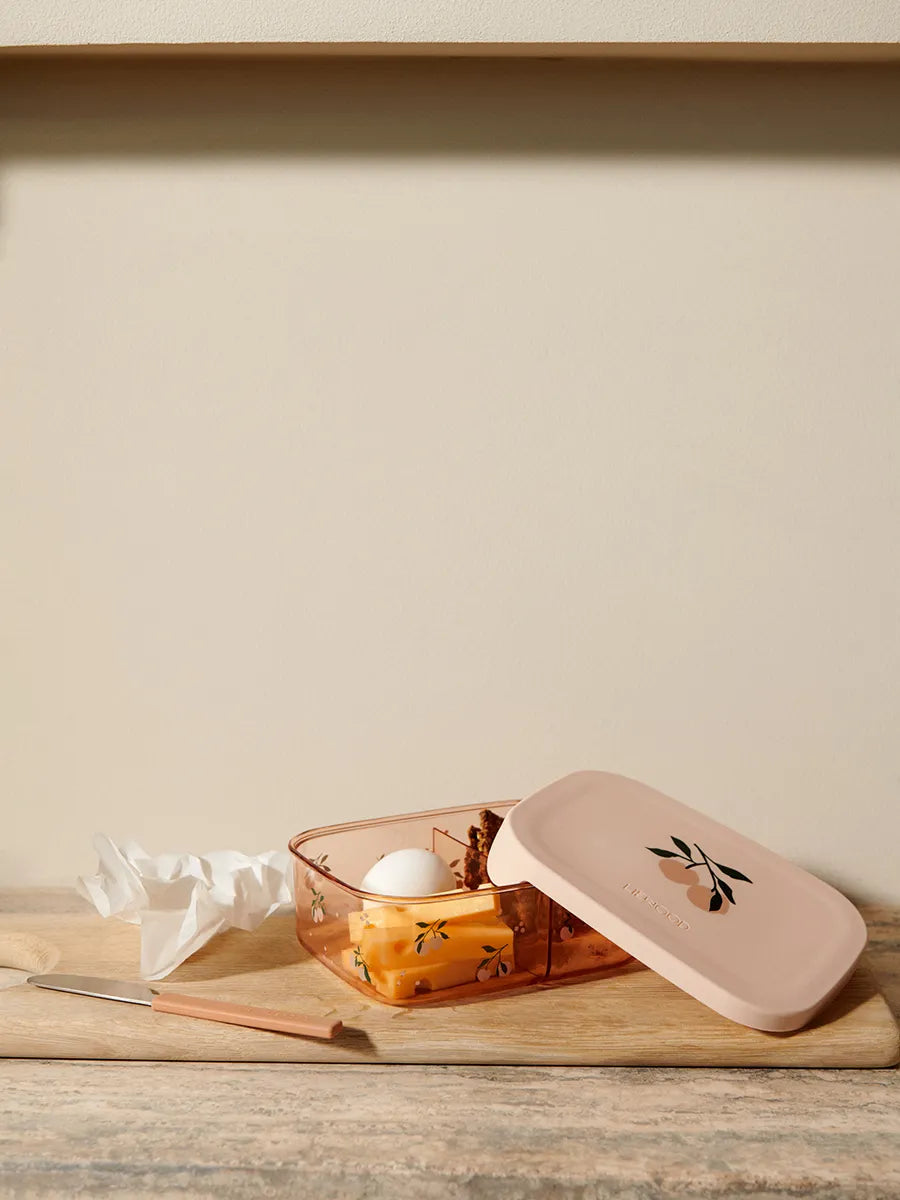 Ako Tritan Snack Box, peach/sea shell fra Liewood - 2 - Jacobsen Plus