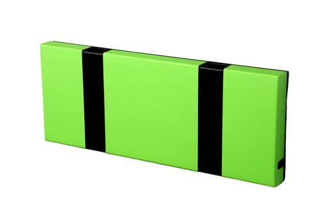 KNAX knagerække med to knager fra LoCa - Lime / Sorte knager - Jacobsen Plus