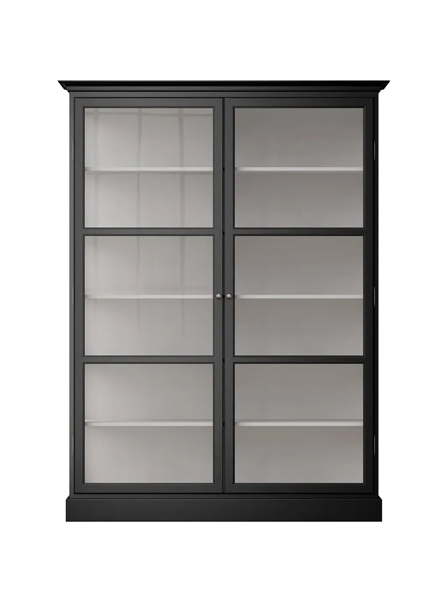 Vitrineskab Classic V2, sort fra Lindebjerg Design - 1 - Jacobsen Plus