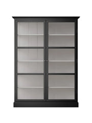 Vitrineskab Classic V2, sort fra Lindebjerg Design