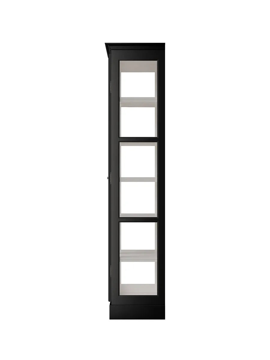 Vitrineskab Classic V2, sort fra Lindebjerg Design
