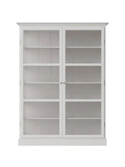 Vitrineskab Classic V2, hvid fra Lindebjerg Design