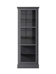 Vitrineskab N1, antracit fra Lindebjerg Design
