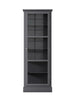 Vitrineskab N1, antracit fra Lindebjerg Design