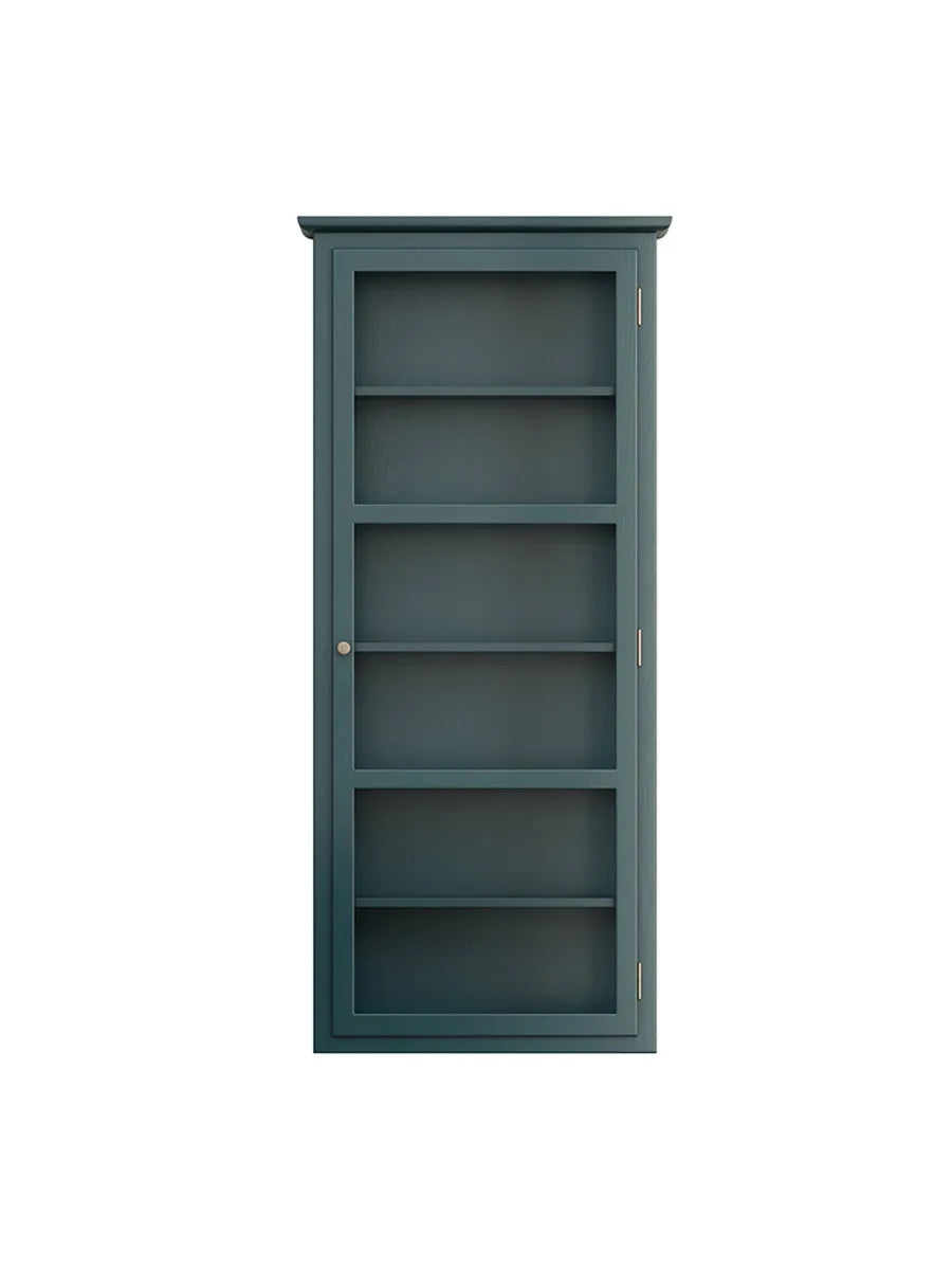 Væghængt Vitrineskab N4, green fra Lindebjerg Design - 1 - Jacobsen Plus
