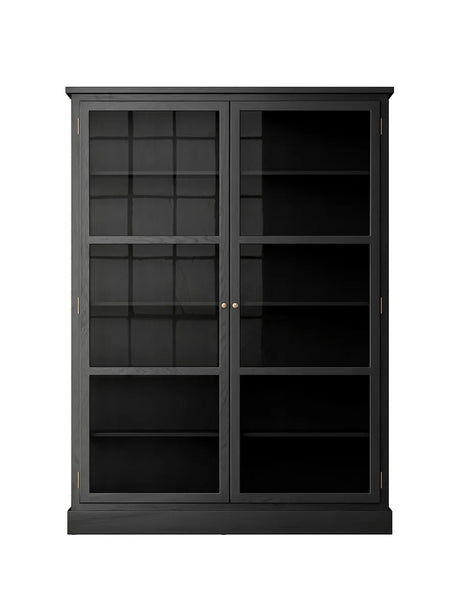 Vitrineskab N2, dark oak fra Lindebjerg Design - 1 - Jacobsen Plus