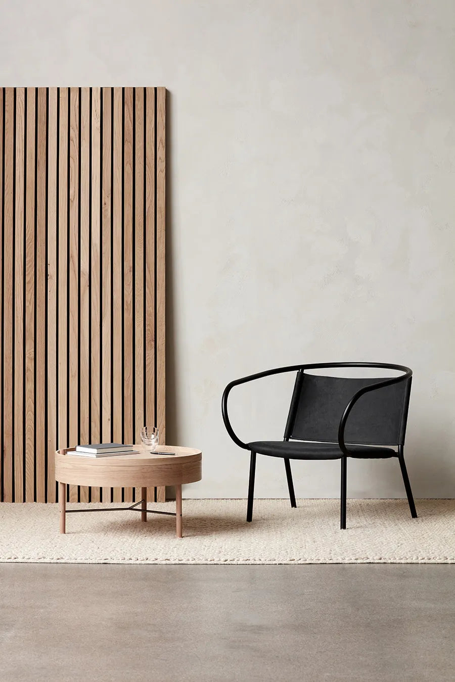 Turning Table, white oak fra Audo Copenhagen - 3 - Jacobsen Plus