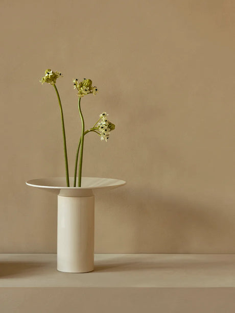 Hana Vase, H26 cm i Ashen fra Audo Copenhagen - 2 - Jacobsen Plus