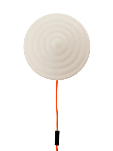 Whipped Wall Lamp, luminous orange fra LEO Objects - 2 - Jacobsen Plus