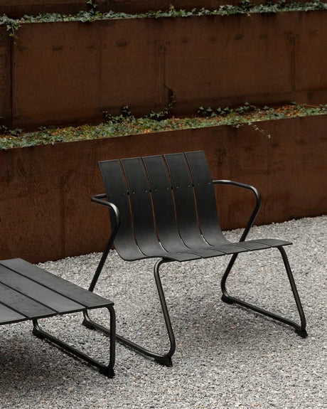 Ocean loungestol, sort fra Mater - 2 - Jacobsen Plus