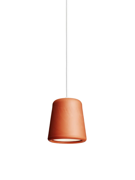 Material pendel fra New Works - Terracotta - Jacobsen Plus