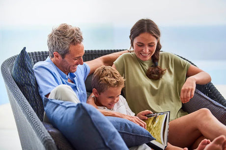 Mega Daybed, højre, inkl. hyndesæt fra Cane-line - 2 - Jacobsen Plus