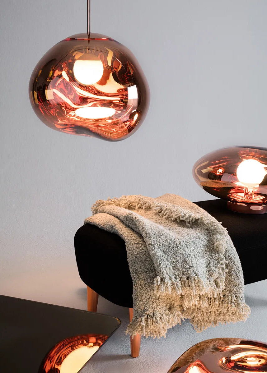 Melt Pendant Copper, 50 cm fra Tom Dixon - 2 - Jacobsen Plus