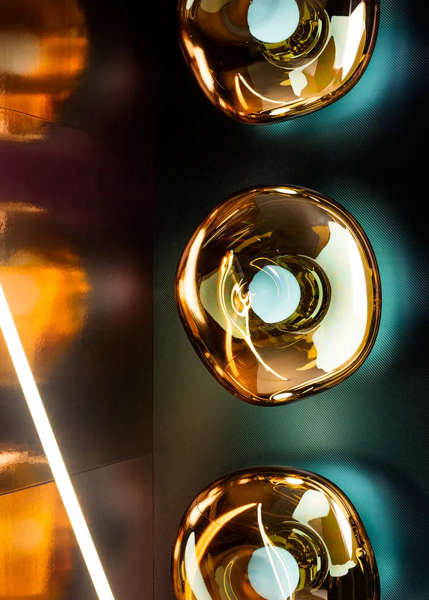 Melt Surface Væglampe, gold fra Tom Dixon - 2 - Jacobsen Plus