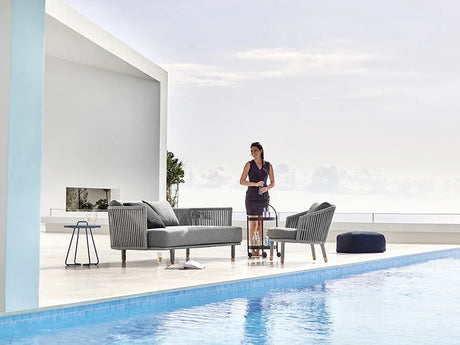 Moments Loungestol inkl. hynder fra Cane-line - 2 - Jacobsen Plus