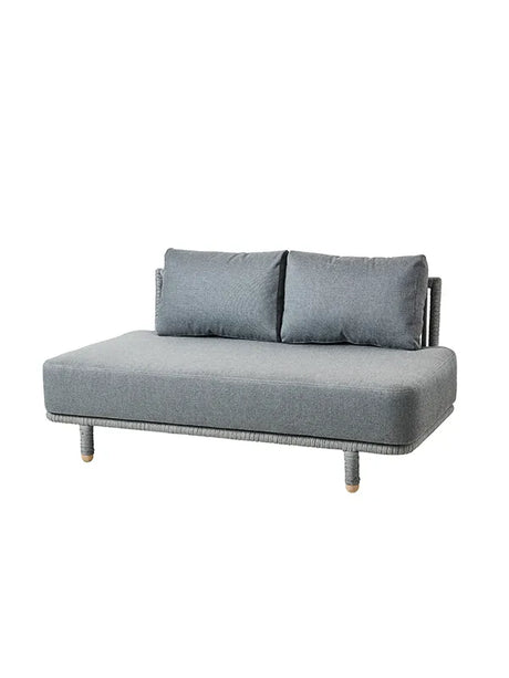 Moments 2 pers. Sofamodul inkl. hynder fra Cane-line - 1 - Jacobsen Plus