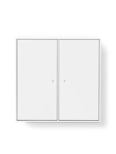 1118 modul inkl. sokkel fra Montana - Snow / Dybde 38 cm / Sokkel 3 cm - Jacobsen Plus