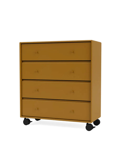 1125 kommode inkl. hjul fra Montana - Amber - Jacobsen Plus