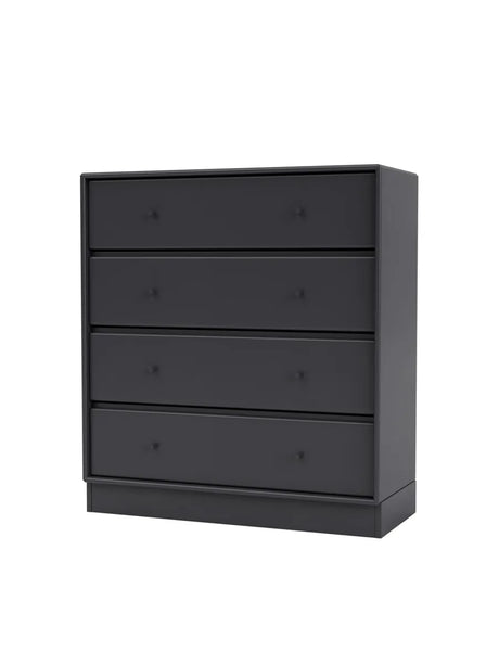 1125 kommode inkl. sokkel fra Montana - Anthracite / Sokkel 7 cm - Jacobsen Plus