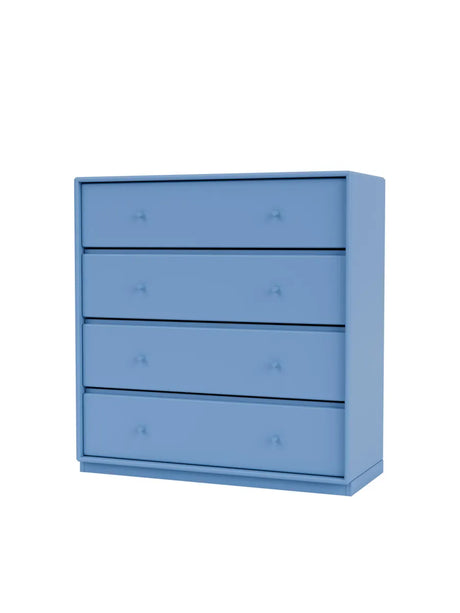 1125 kommode inkl. sokkel fra Montana - Azure / Sokkel 3 cm - Jacobsen Plus