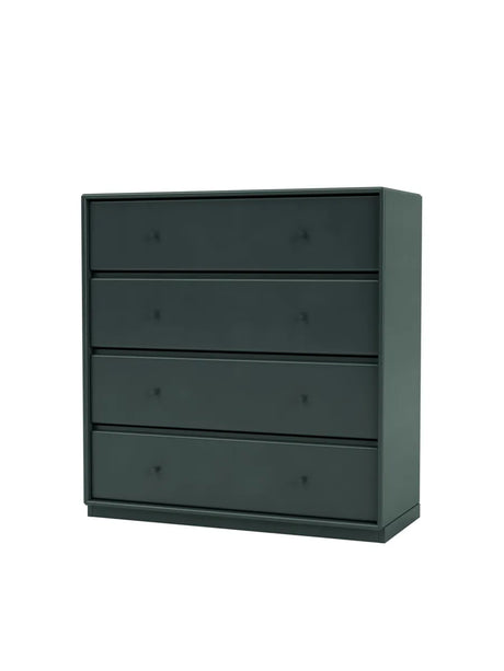 1125 kommode inkl. sokkel fra Montana - Black Jade / Sokkel 3 cm - Jacobsen Plus