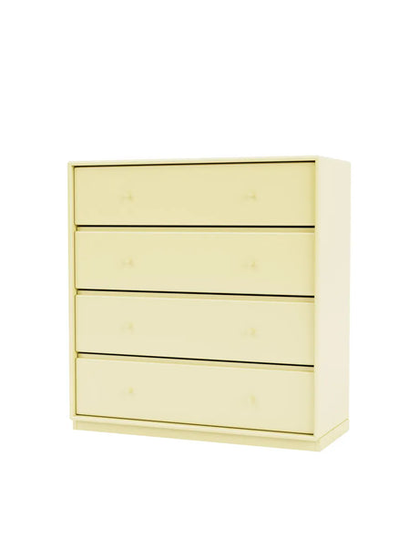 1125 kommode inkl. sokkel fra Montana - Camomile / Sokkel 3 cm - Jacobsen Plus