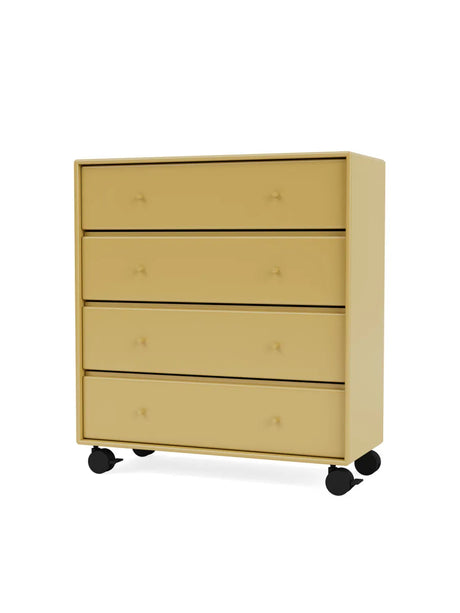 1125 kommode inkl. hjul fra Montana - Cumin - Jacobsen Plus