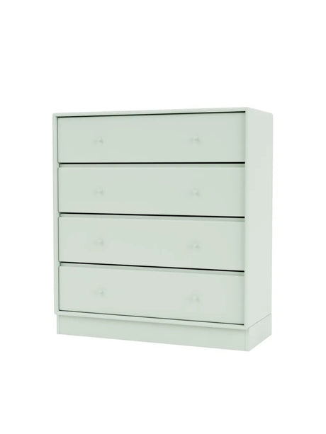 1125 kommode inkl. sokkel fra Montana - Mist / Sokkel 7 cm - Jacobsen Plus