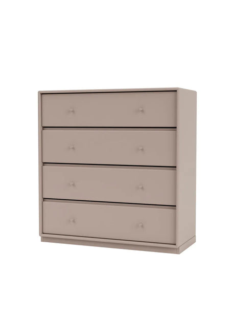 1125 kommode inkl. sokkel fra Montana - Mushroom / Sokkel 3 cm - Jacobsen Plus