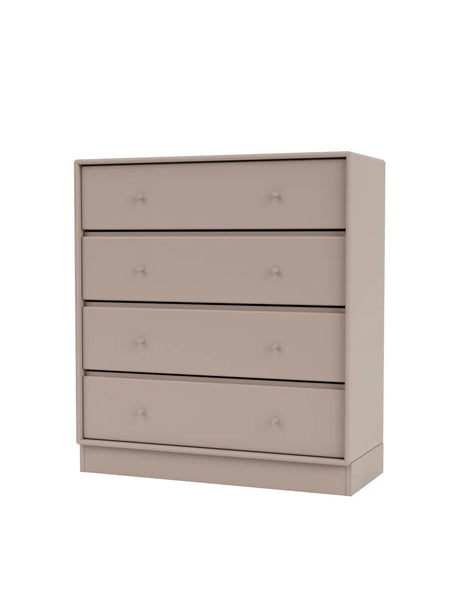 1125 kommode inkl. sokkel fra Montana - Mushroom / Sokkel 7 cm - Jacobsen Plus