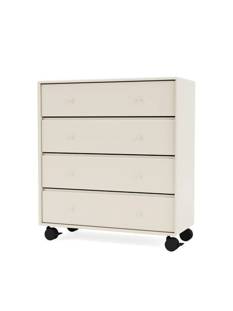 1125 kommode inkl. hjul fra Montana - Oat - Jacobsen Plus