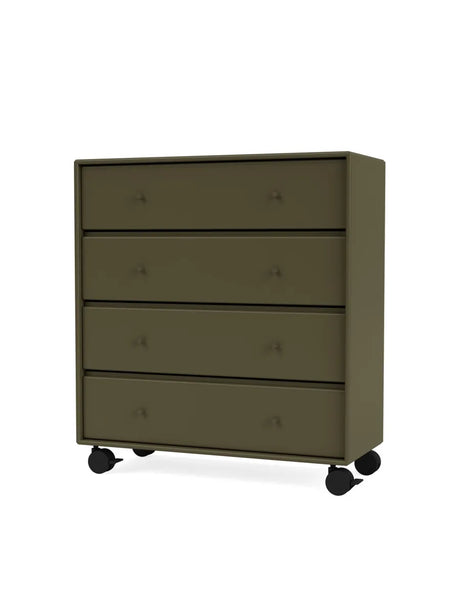 1125 kommode inkl. hjul fra Montana - Oregano - Jacobsen Plus