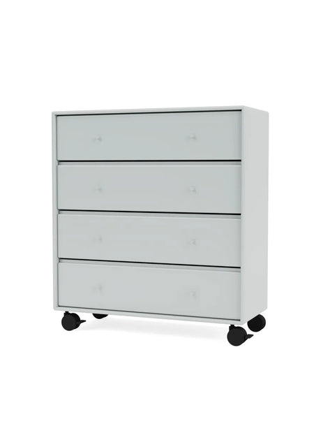 1125 kommode inkl. hjul fra Montana - Oyster - Jacobsen Plus