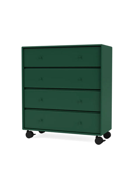 1125 kommode inkl. hjul fra Montana - Pine - Jacobsen Plus