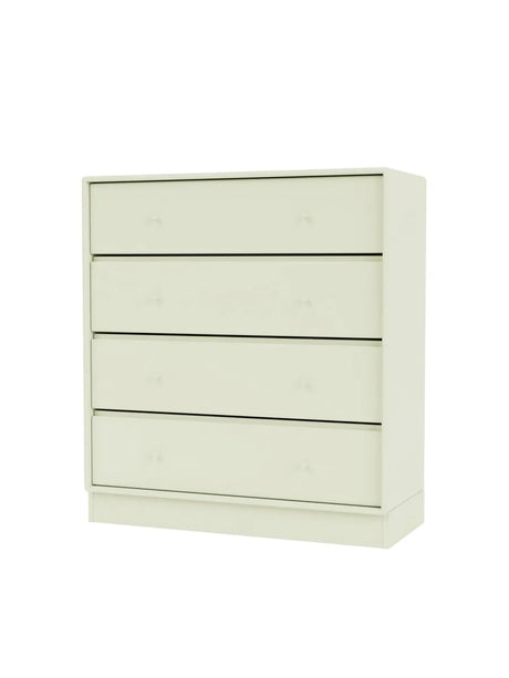 1125 kommode inkl. sokkel fra Montana - Pomelo / Sokkel 7 cm - Jacobsen Plus