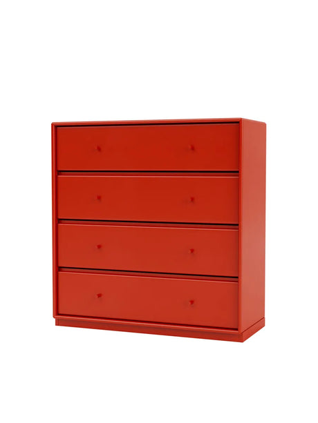 1125 kommode inkl. sokkel fra Montana - Rosehip / Sokkel 3 cm - Jacobsen Plus