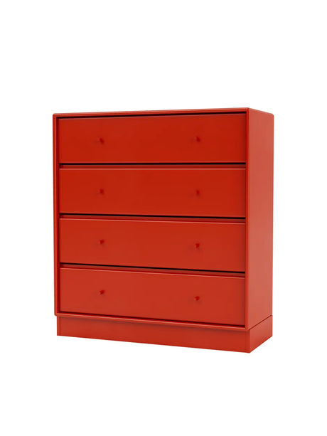 1125 kommode inkl. sokkel fra Montana - Rosehip / Sokkel 7 cm - Jacobsen Plus