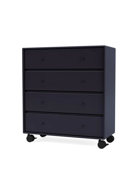 1125 kommode inkl. hjul fra Montana - Shadow - Jacobsen Plus