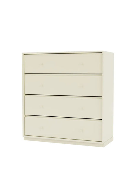 1125 kommode inkl. sokkel fra Montana - Vanilla / Sokkel 3 cm - Jacobsen Plus