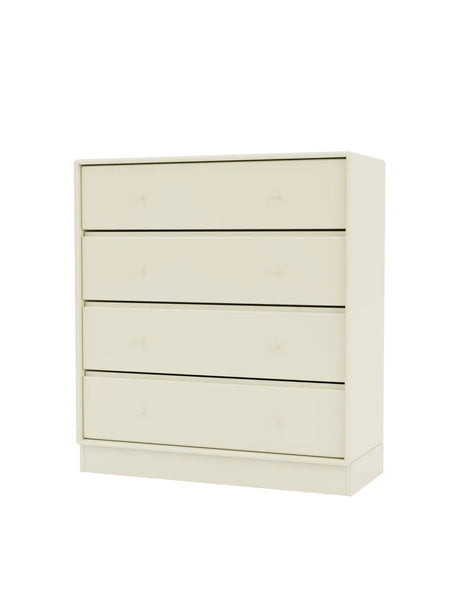 1125 kommode inkl. sokkel fra Montana - Vanilla / Sokkel 7 cm - Jacobsen Plus