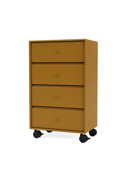 1143 skuffemodul inkl. hjul fra Montana - Amber / 38 cm - Jacobsen Plus