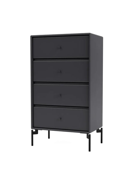 1143 skuffemodul inkl. ben fra Montana - Anthracite / Black / 38 cm - Jacobsen Plus