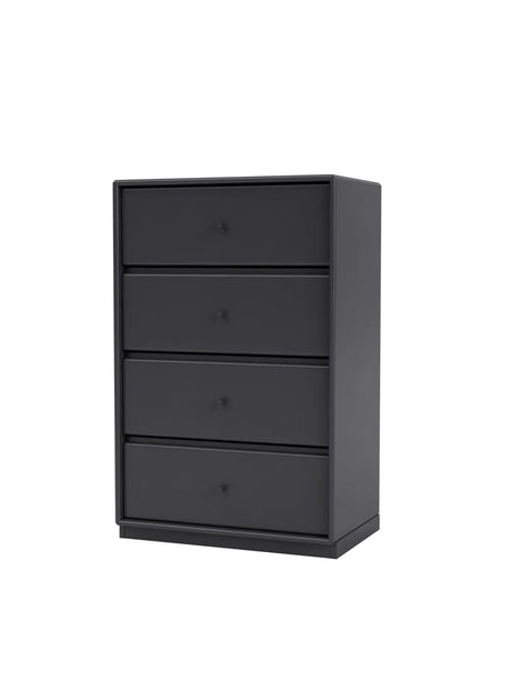 1143 skuffemodul inkl sokkel fra Montana - Anthracite / Sokkel 3 cm / 38 cm - Jacobsen Plus