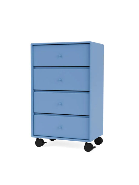 1143 skuffemodul inkl. hjul fra Montana - Azure / 38 cm - Jacobsen Plus