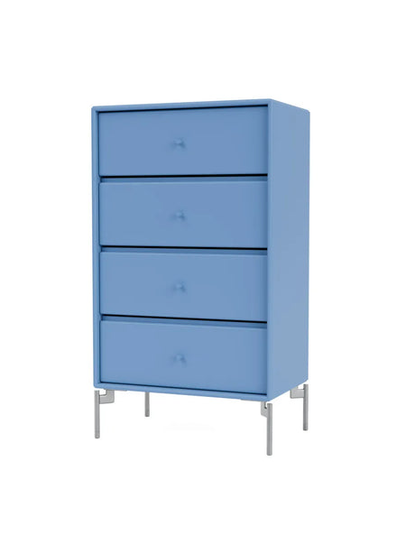 1143 skuffemodul inkl. ben fra Montana - Azure / Krom / 38 cm - Jacobsen Plus