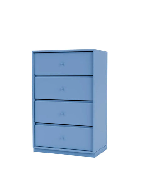 1143 skuffemodul inkl sokkel fra Montana - Azure / Sokkel 3 cm / 30 cm - Jacobsen Plus